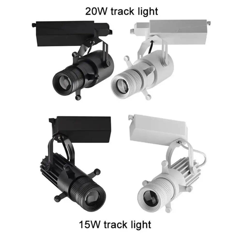 Black Wireless LED Spotlight