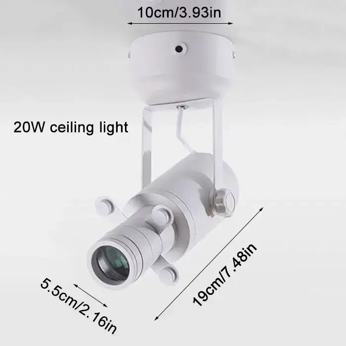 Black Wireless LED Spotlight