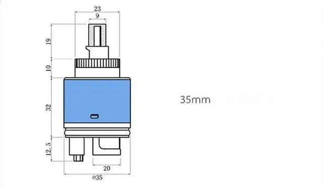 Ceramic Water-Saving Cartridge