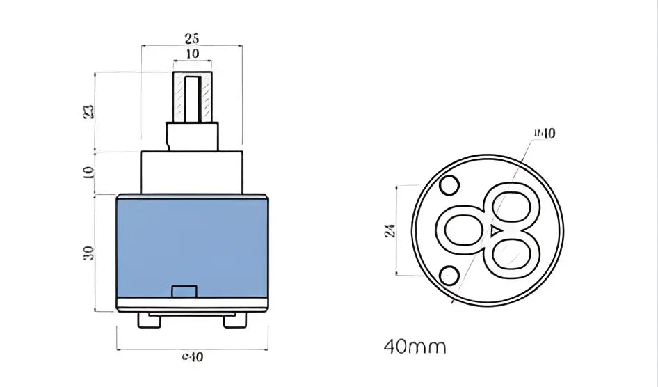 Ceramic Water-Saving Cartridge