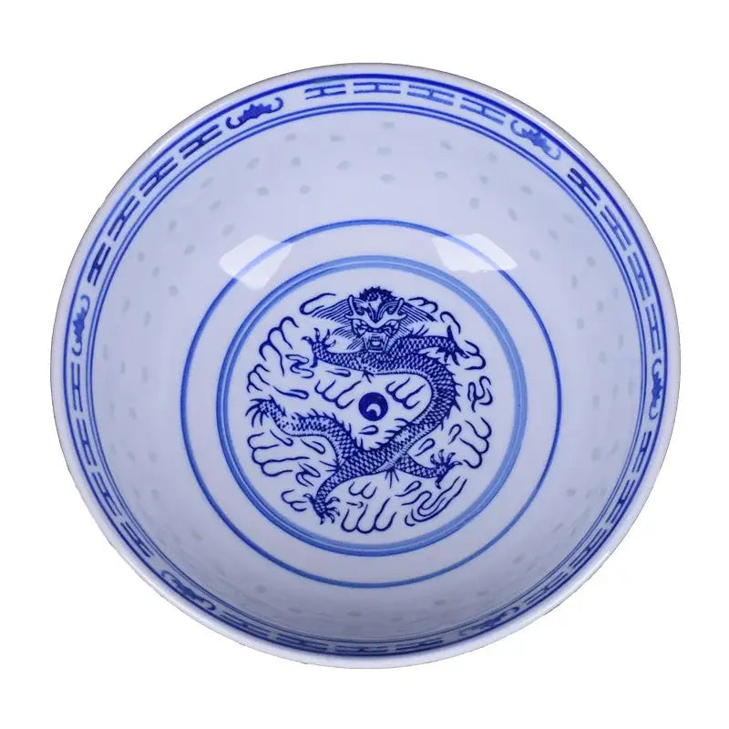 Dragon Pattern Porcelain Bowl