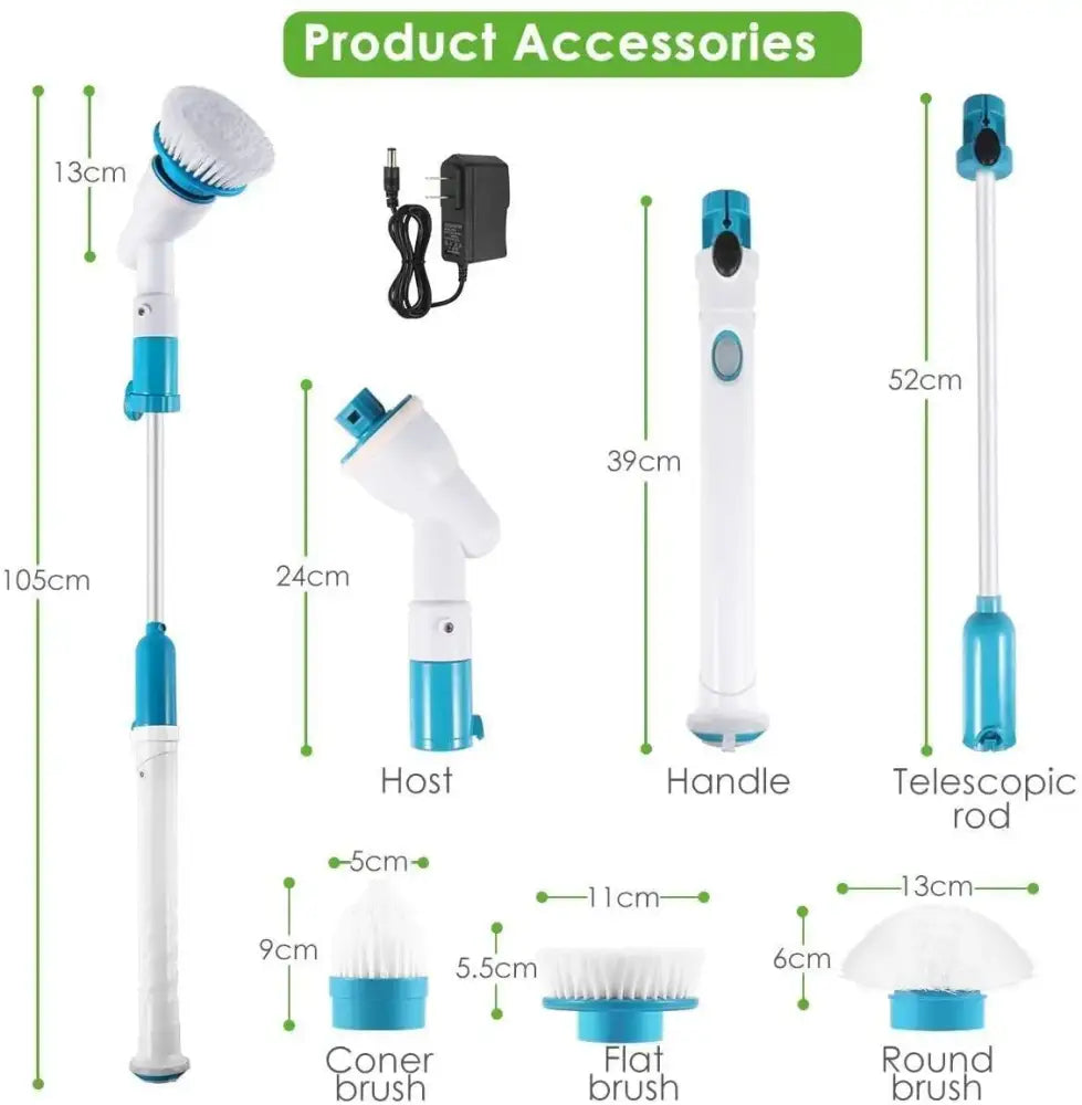 Electric Spin Scrubber Brush