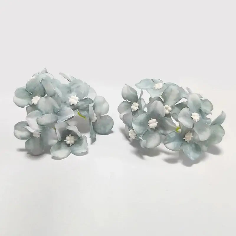 Silk Hydrangea Flower Set