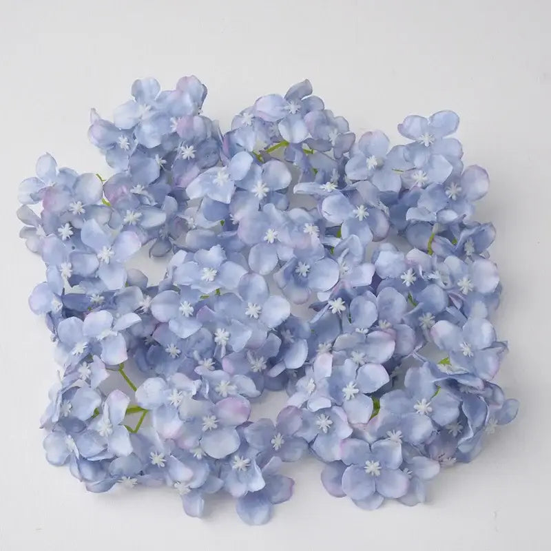 Silk Hydrangea Flower Set