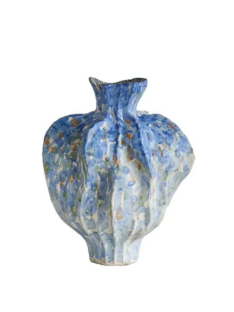 Irregular Porcelain Tulip Vase