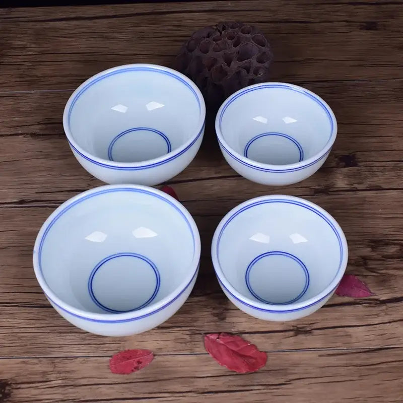 Porcelain Rice Bowl Set