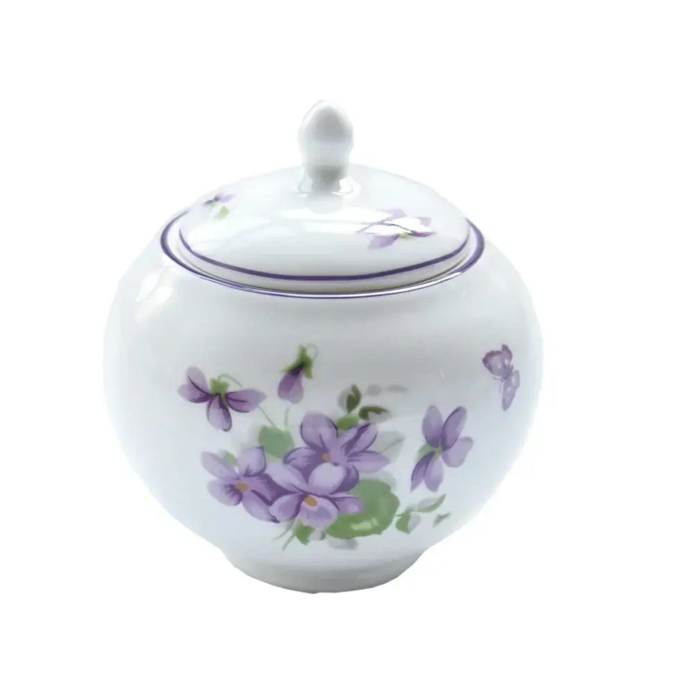 Blue Floral Porcelain Tea Set