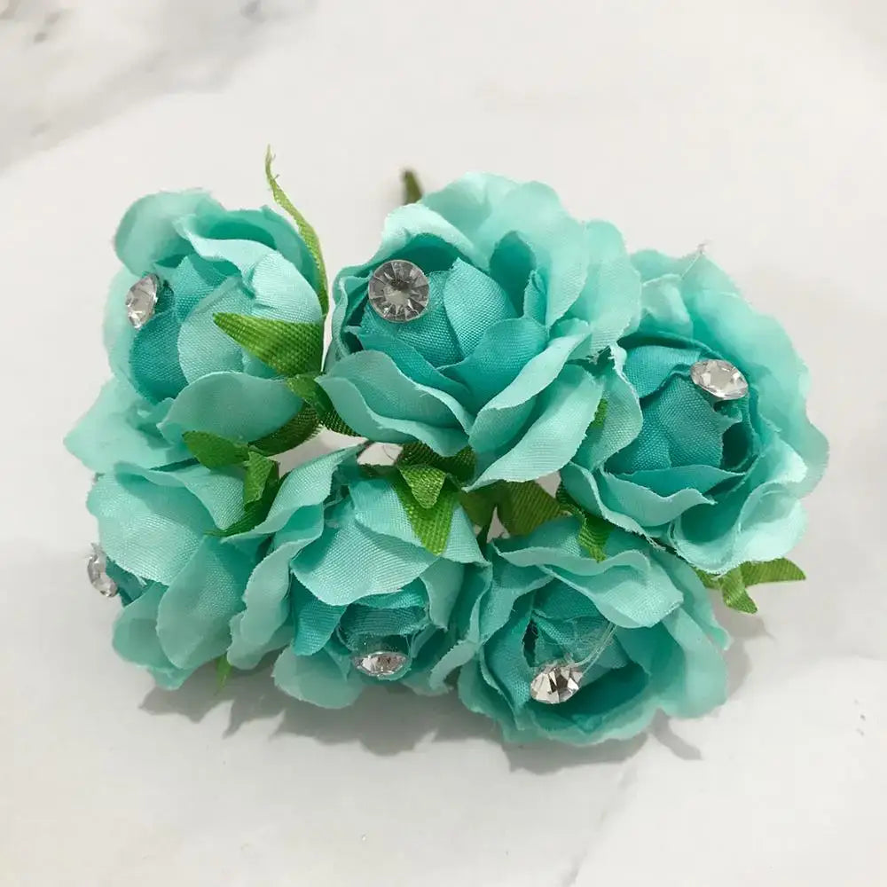 Blue Stamen Berry Decor