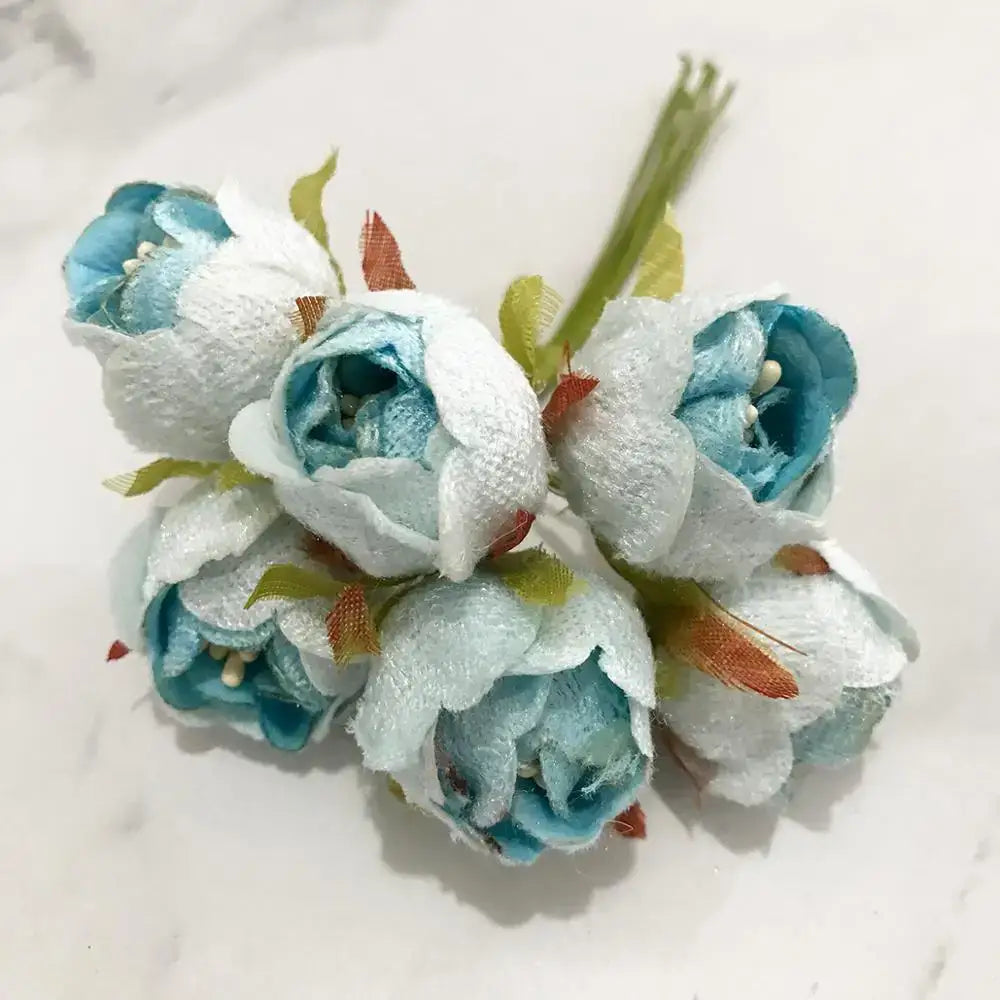 Blue Stamen Berry Decor