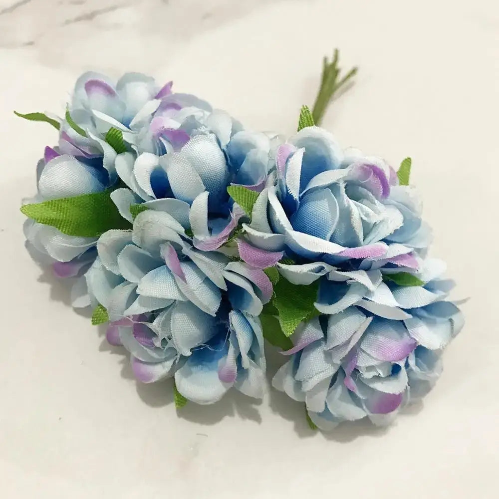 Blue Stamen Berry Decor