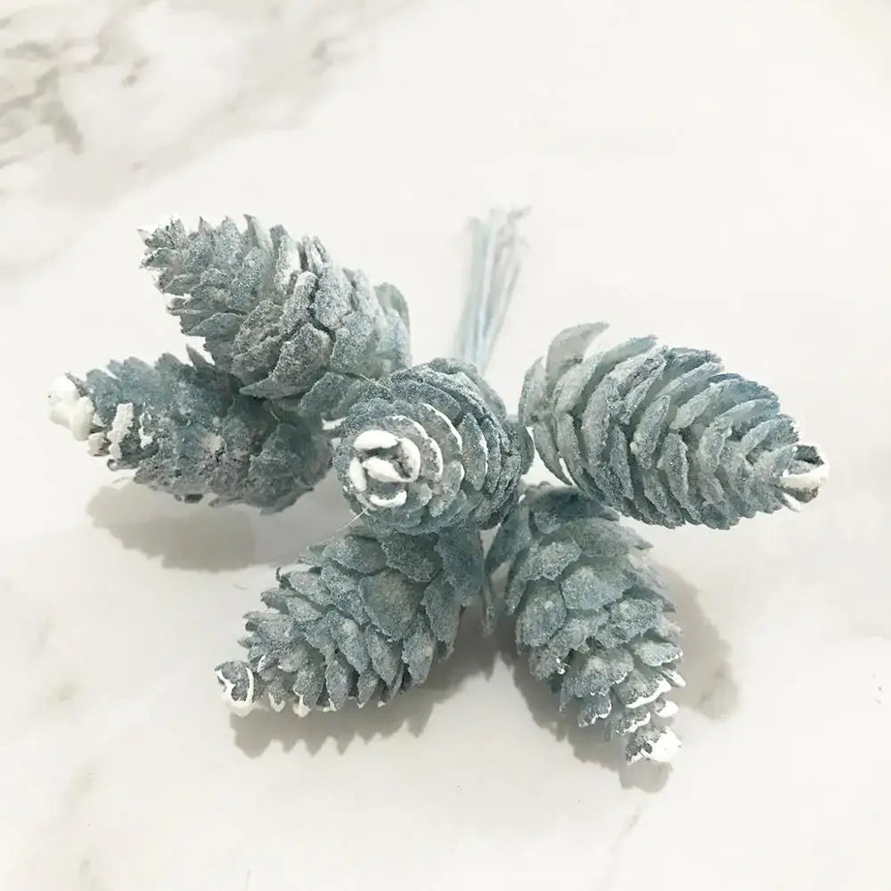 Blue Stamen Berry Decor