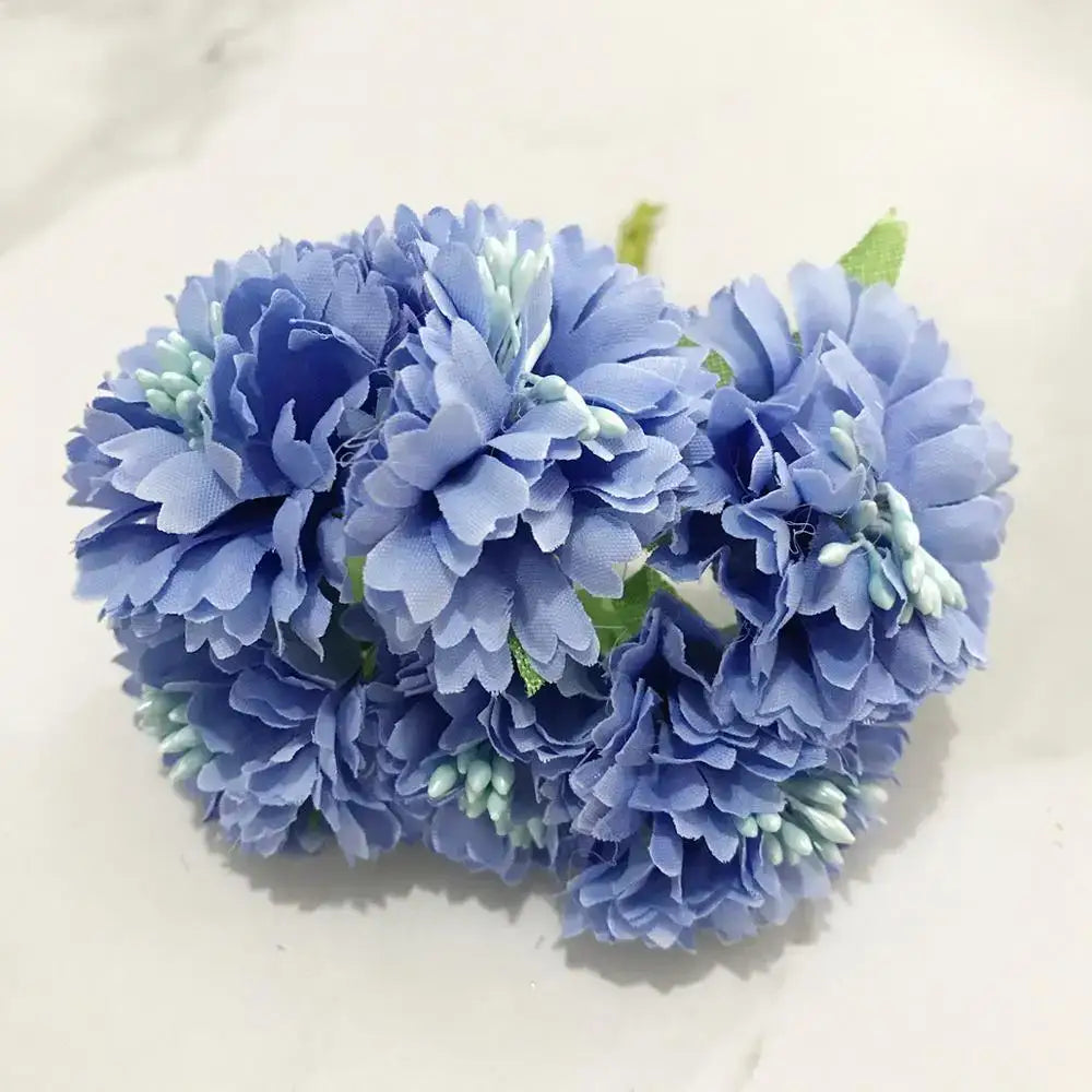 Blue Stamen Berry Decor