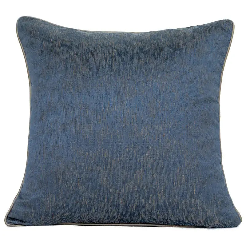 Blue Geometric Pillow Cover