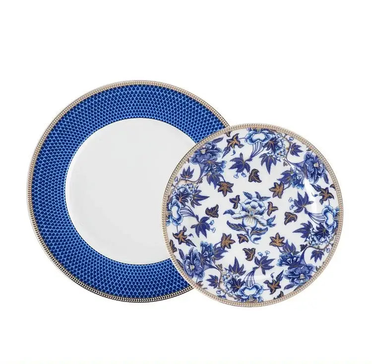 Blue Lotus Porcelain Dinnerware