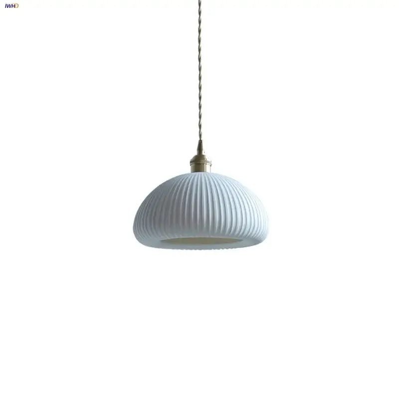 Blue Ceramic Pendant Lamp