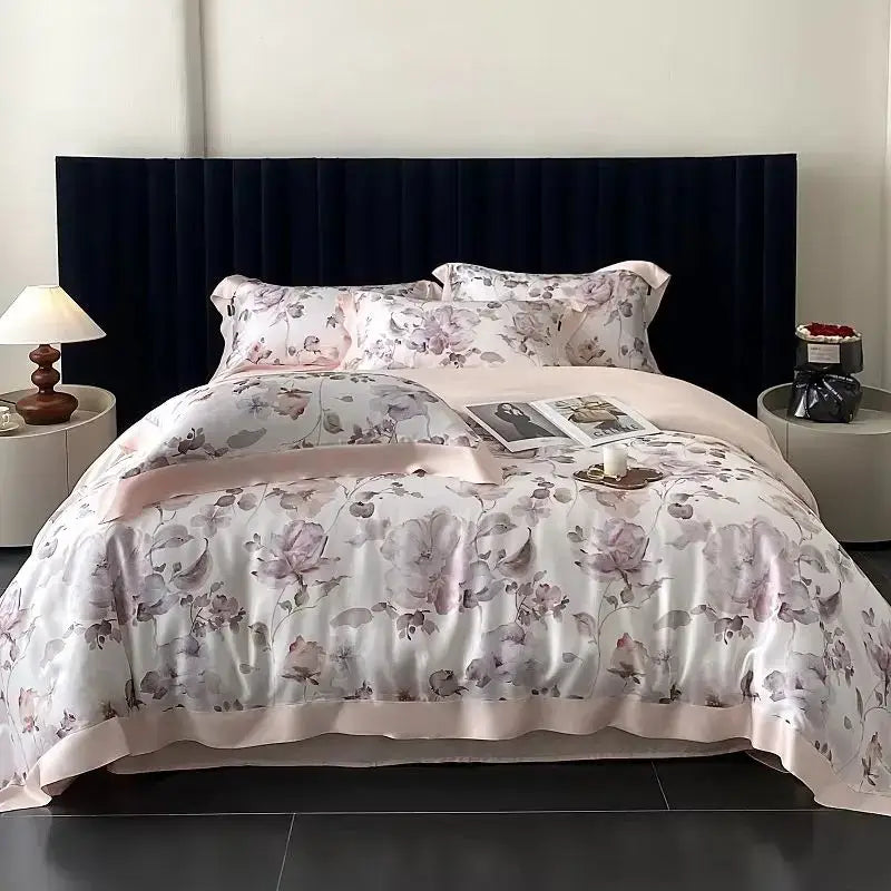 Blush Eucalyptus Fiber Bedding