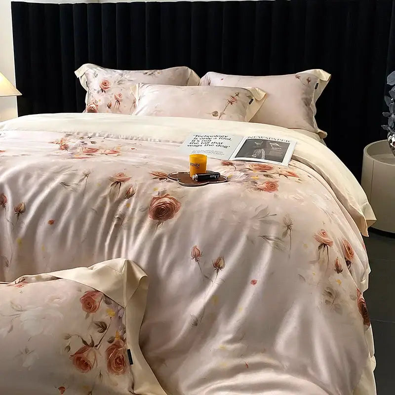 Blush Eucalyptus Fiber Bedding