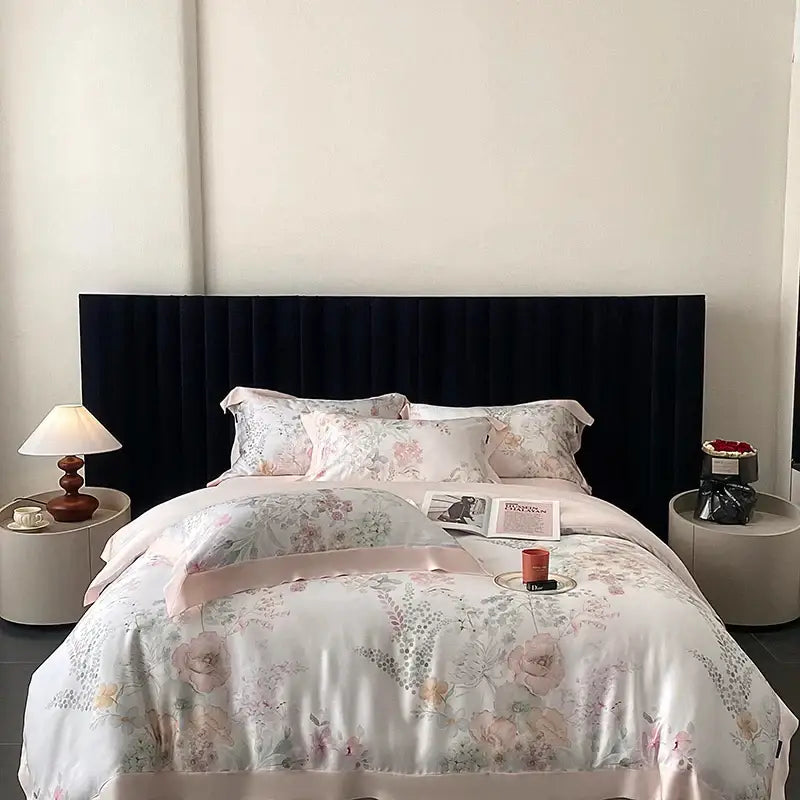 Blush Eucalyptus Fiber Bedding
