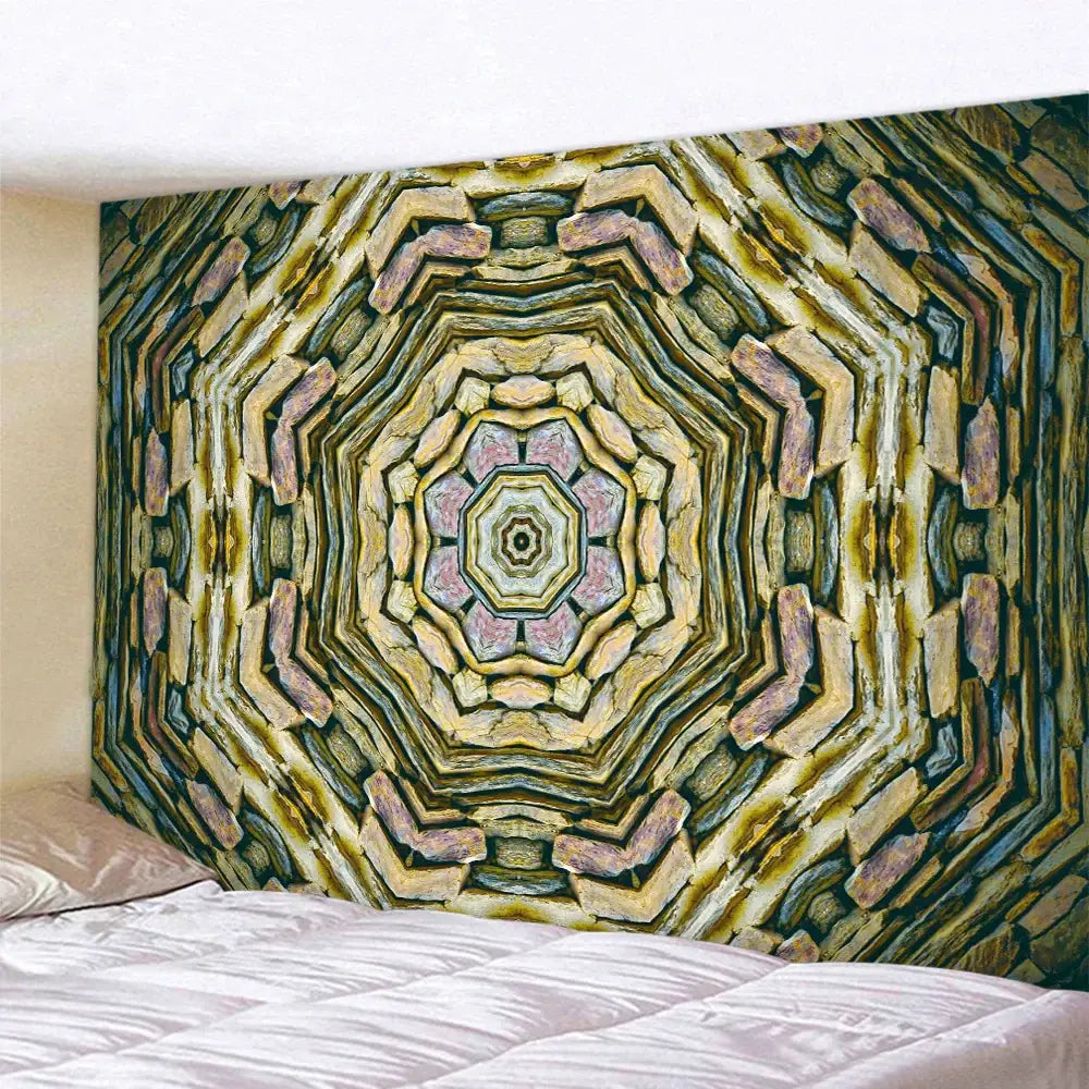 Mandala Brick Tapestry Decor