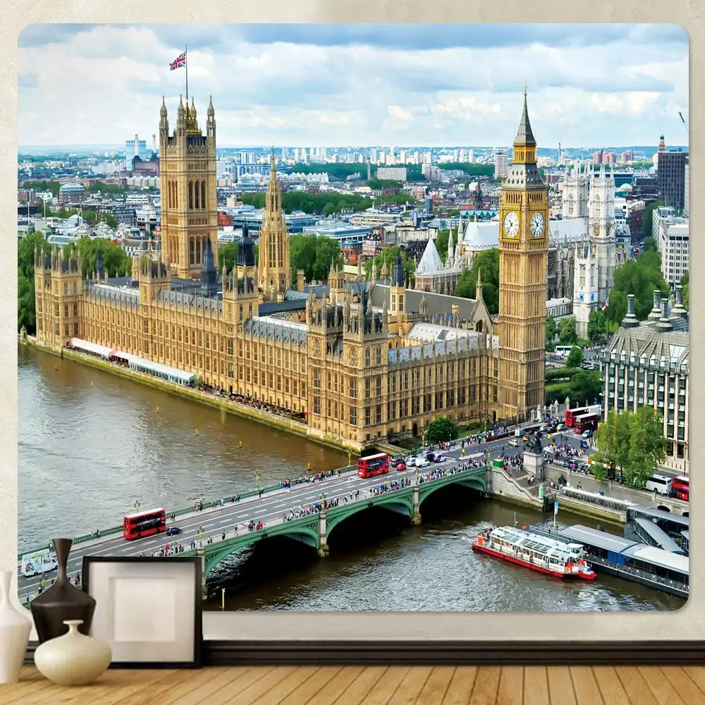 City View Wall Tapestry