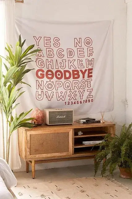 Black Divination Tapestry Decor