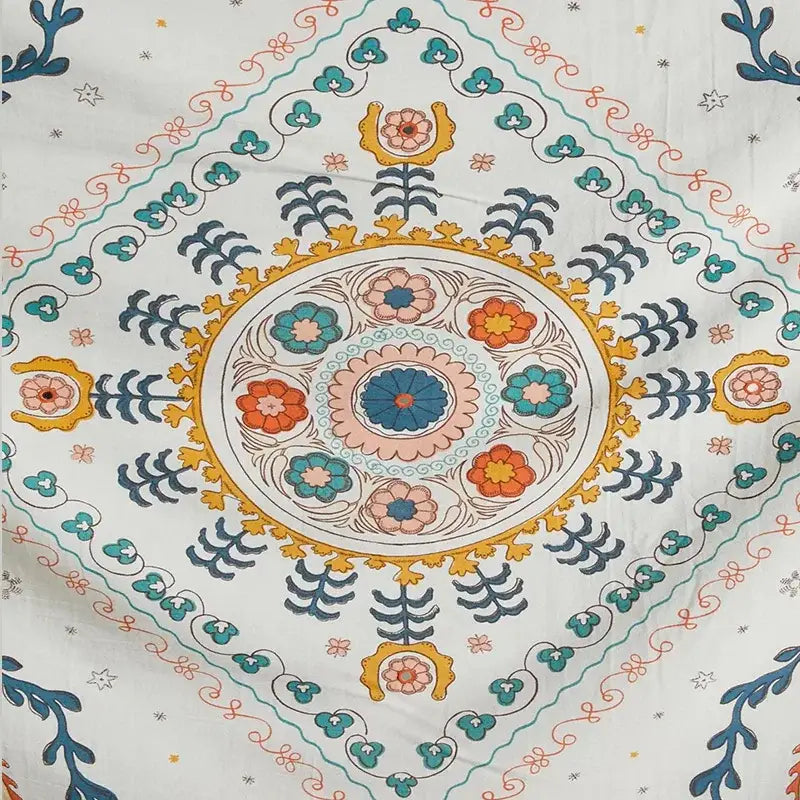 Orange Celestial Wall Tapestry