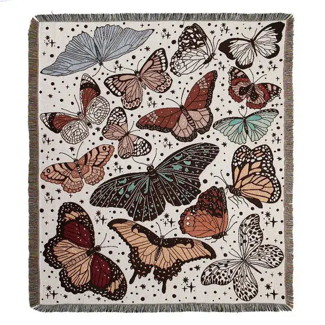 Floral Cotton Blanket