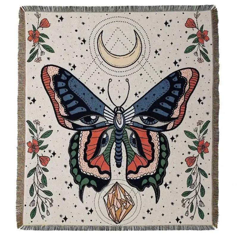 Floral Cotton Blanket