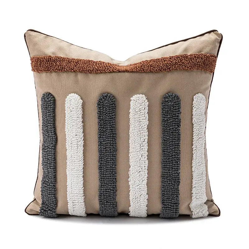 Embroidered Boho Cushion Cover