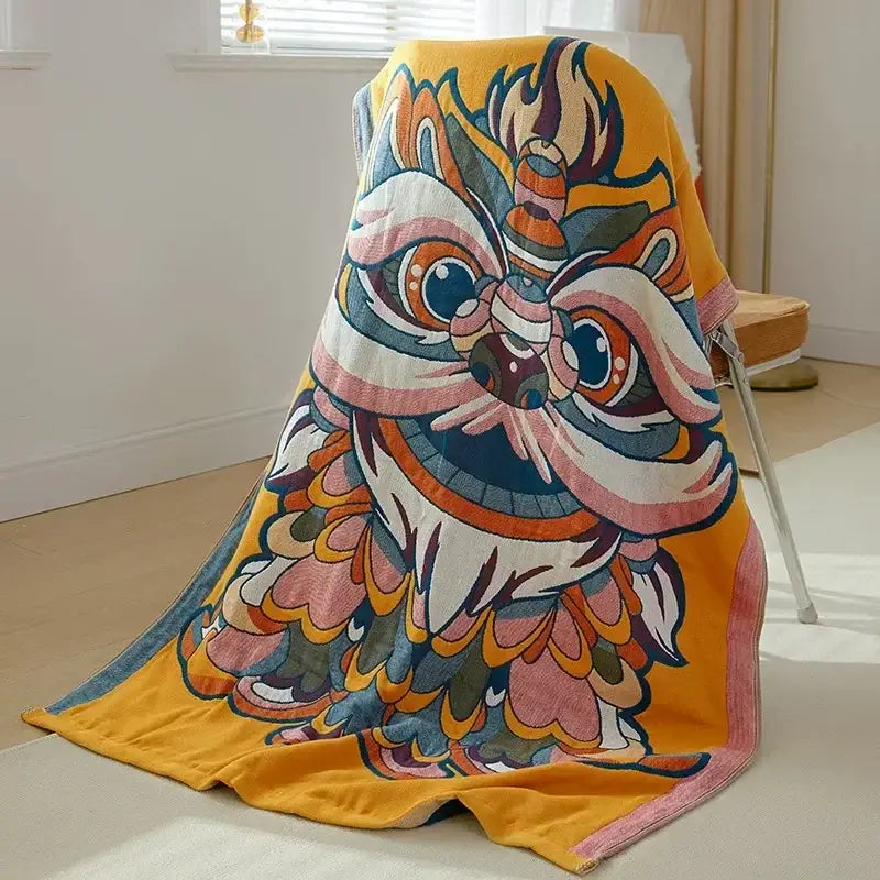 Patchwork Cotton Bath Towel