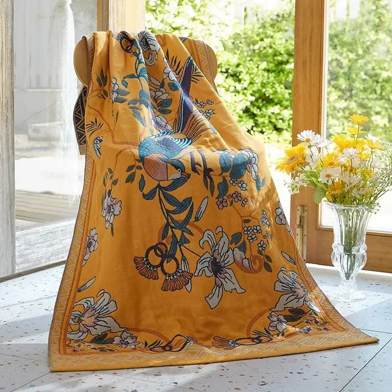 Patchwork Cotton Bath Towel