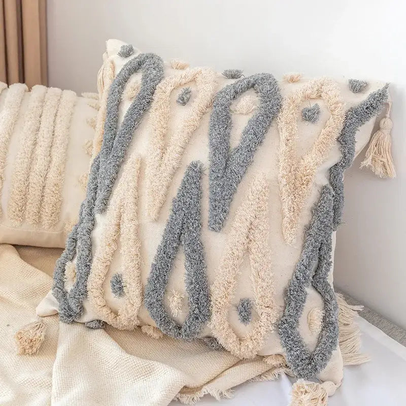 Teal Zigzag Pillowcase