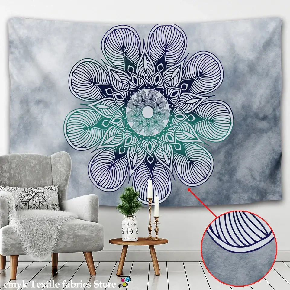Mandala Galaxy Wall Tapestry