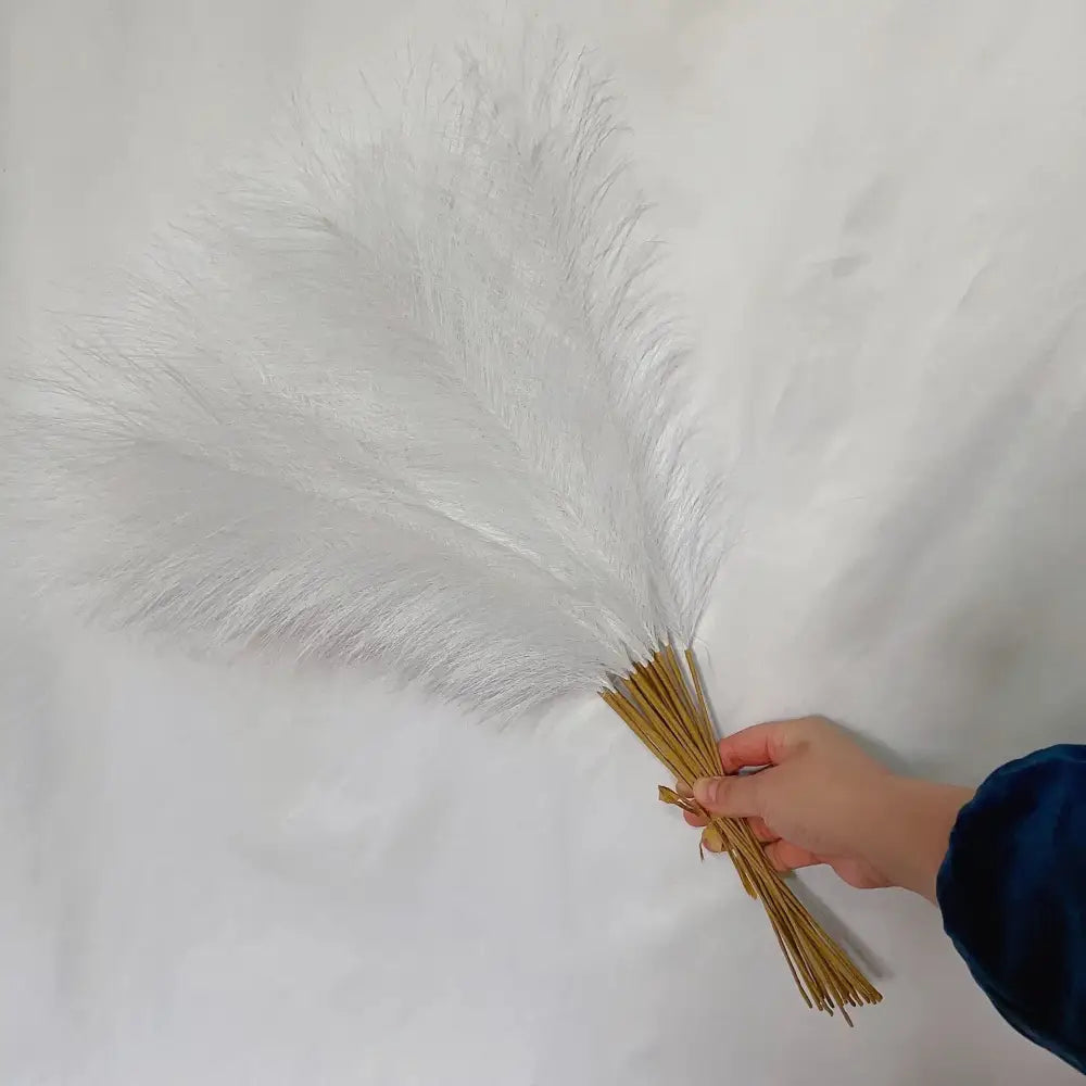 White Beige Pampas Grass
