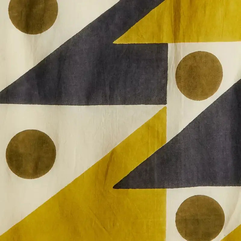 Yellow Black Boho Tapestry