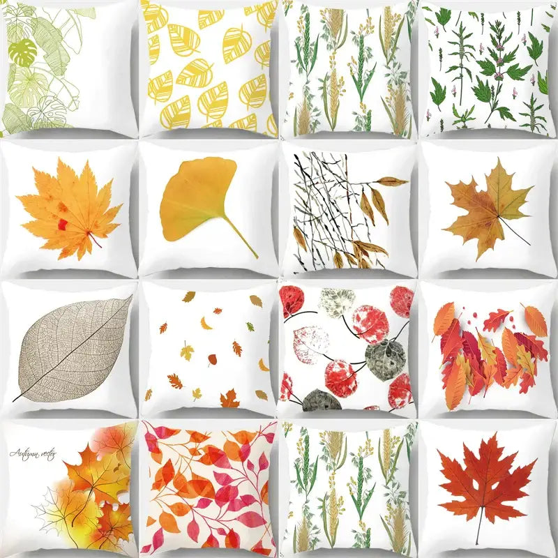Botanical Autumn Pillow Case