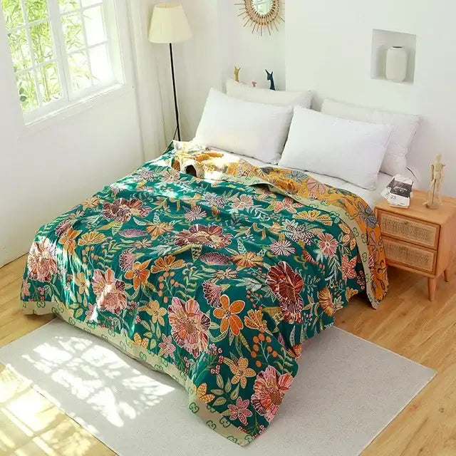 Off-White Cotton Bedspread