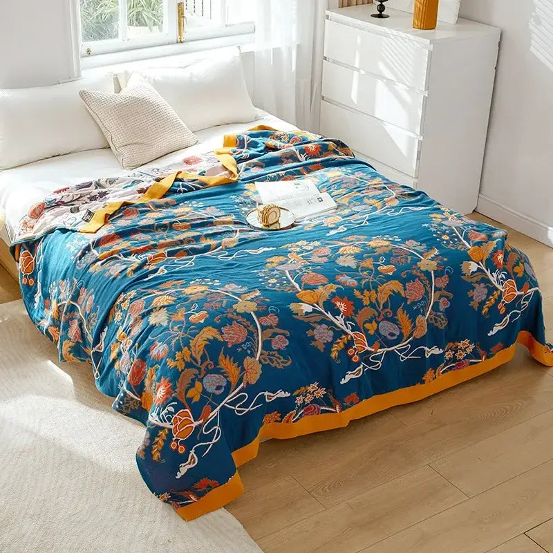 Off-White Cotton Bedspread
