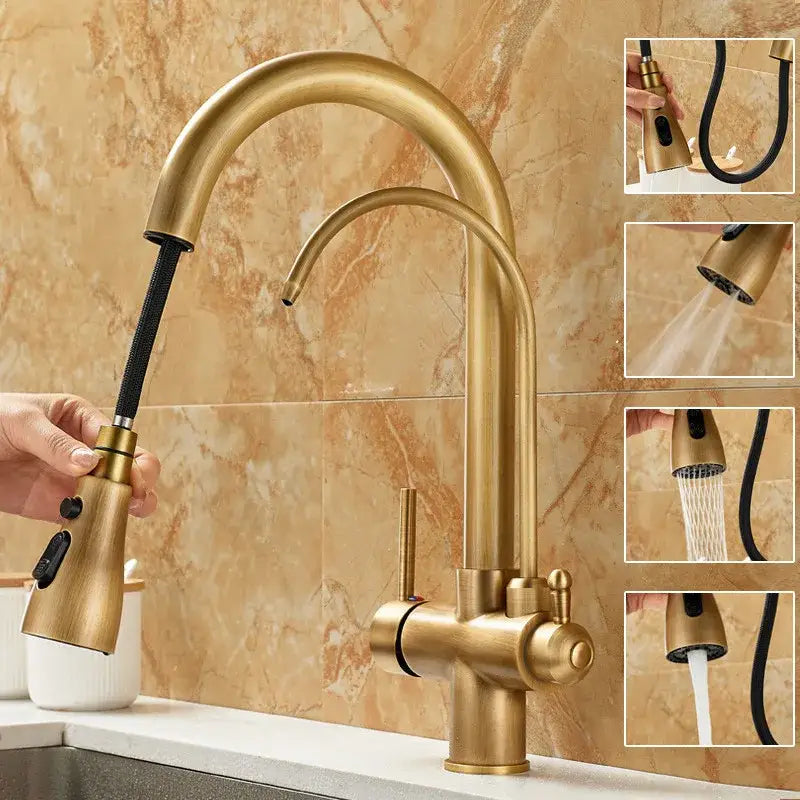 Brass Pull Down Hose Faucet