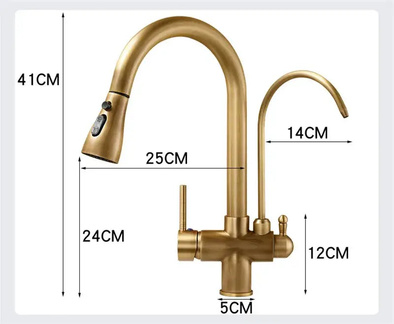Brass Pull Down Hose Faucet