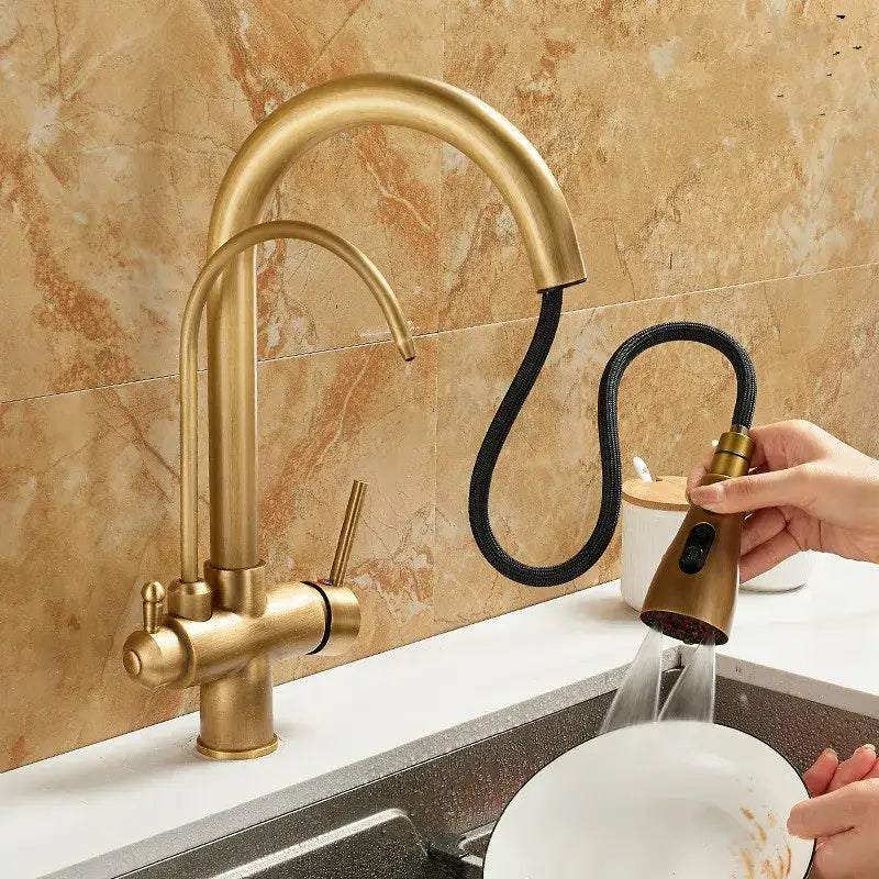 Brass Pull Down Hose Faucet