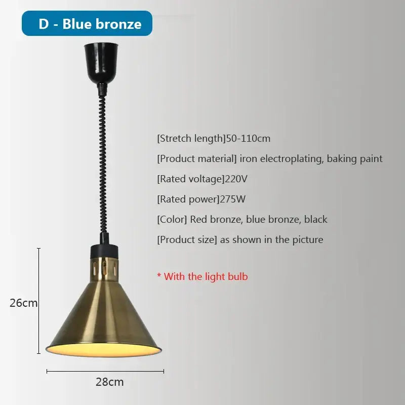 Brass Electric Pendant Light