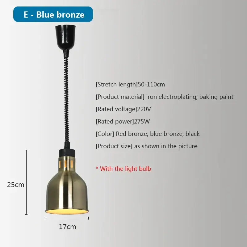 Brass Electric Pendant Light