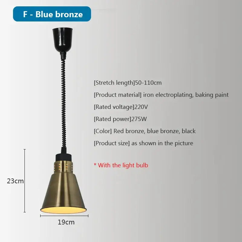 Brass Electric Pendant Light