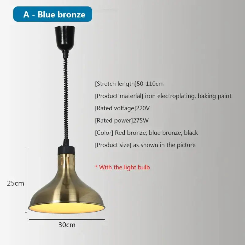 Brass Electric Pendant Light