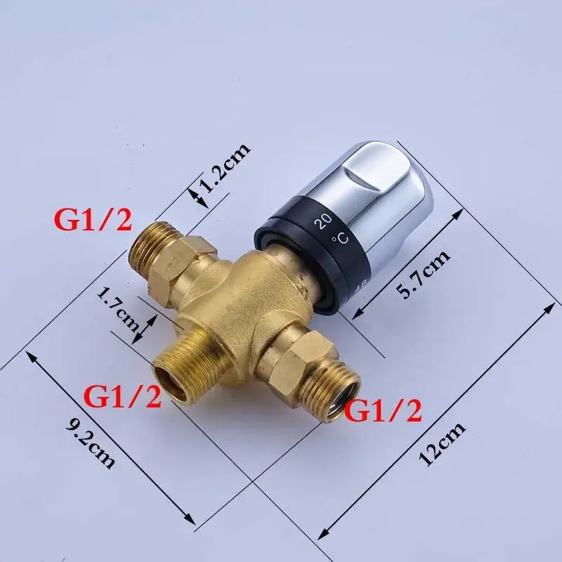 Chrome Brass Mixer Valve