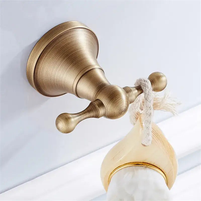 Bronze Ceramic Bathroom Set