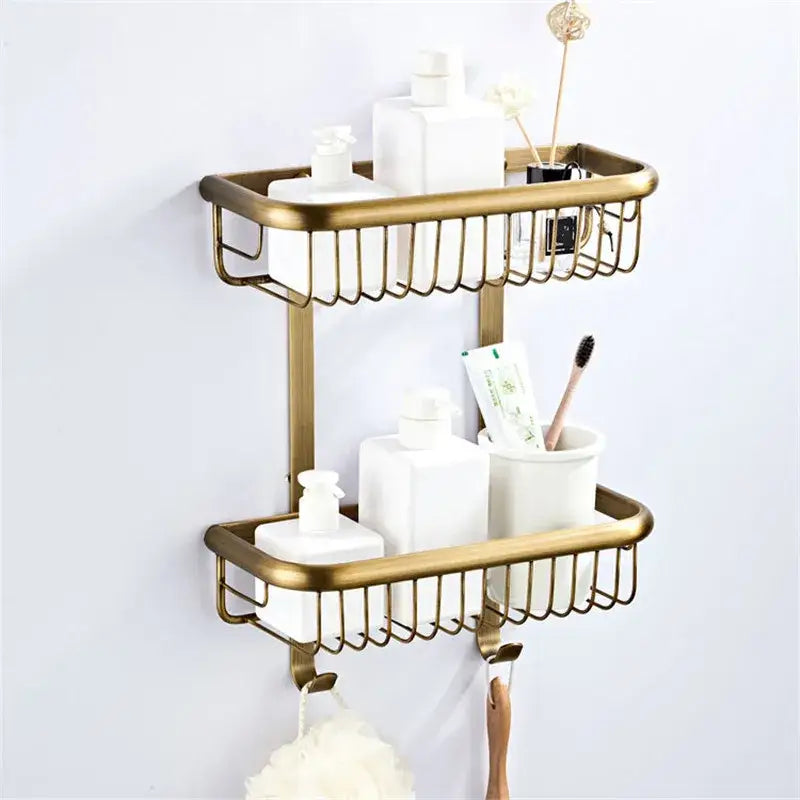 Bronze Ceramic Bathroom Set
