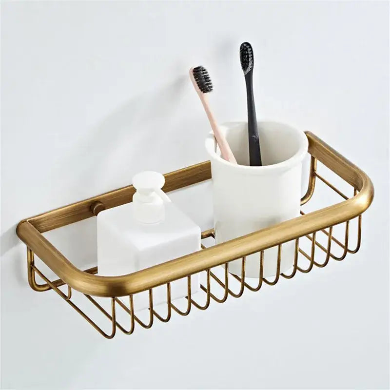 Bronze Ceramic Bathroom Set