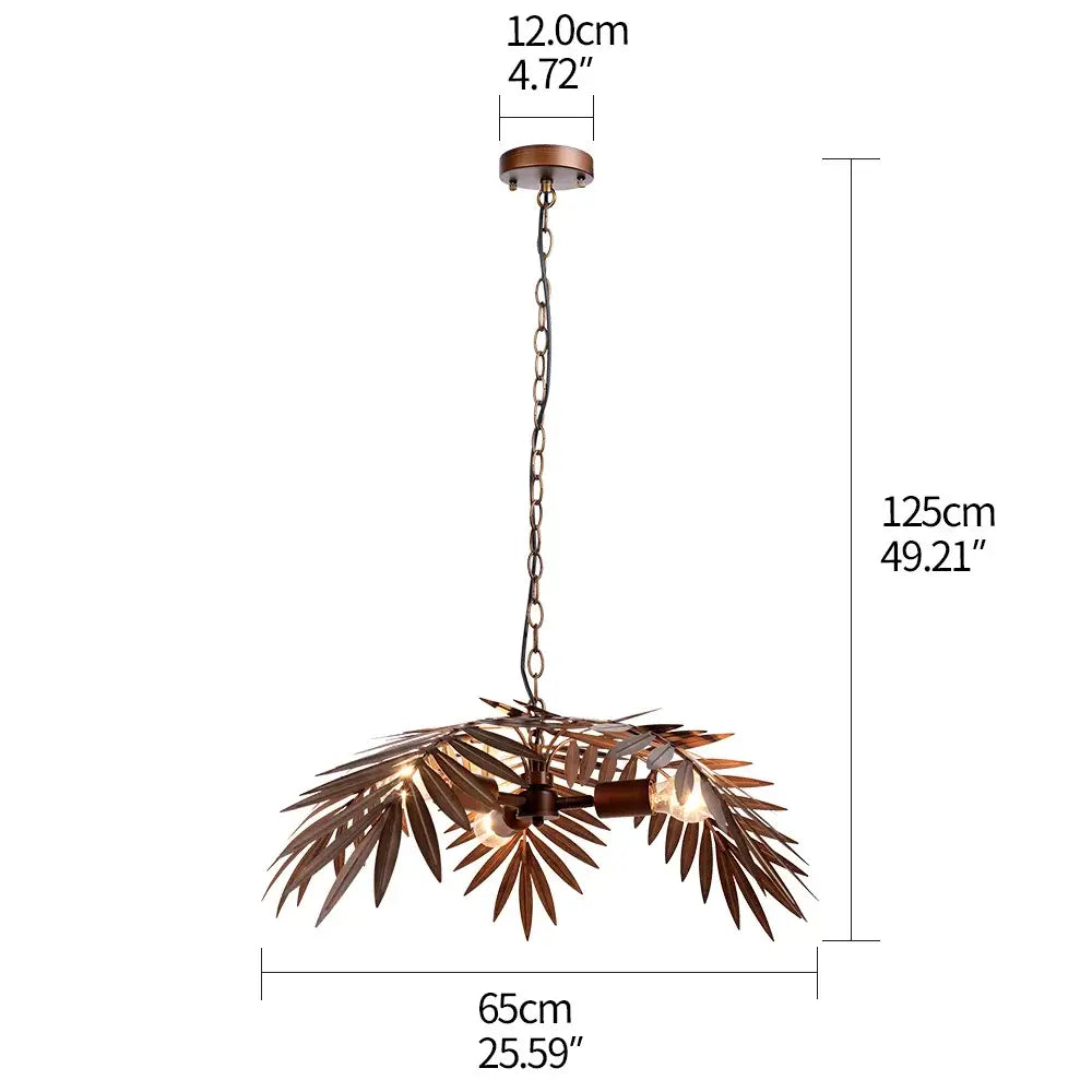 Bronze Coconut Pendant Lamp
